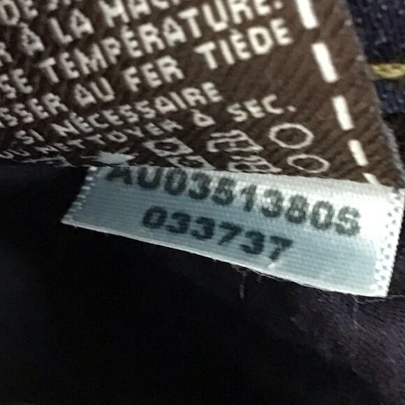 NEW 7 For All Mankind 7FAM The Slim Cigarette Straight Leg Dark Wash Jeans 24 - Picture 7 of 11